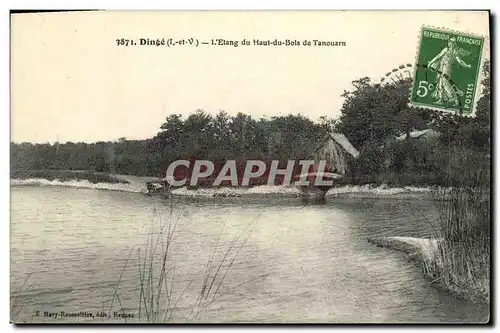 Cartes postales Dinard L Etang du Haut du Bois de Tanouarn