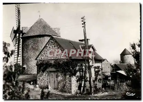 Moderne Karte Mont Dol Le Moulin