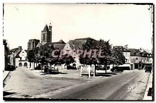 Moderne Karte Dol de Bretagne Place Touliier