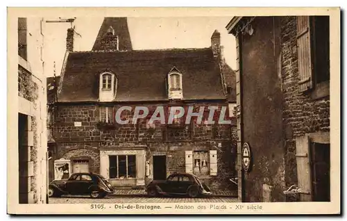 Cartes postales Dol de Bretagne Maison des Plaids Xl e siecle