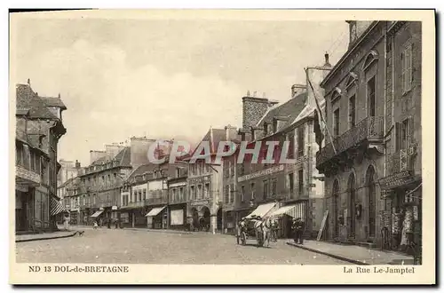 Cartes postales Dol de Bretagne La Rue Le Jamptel