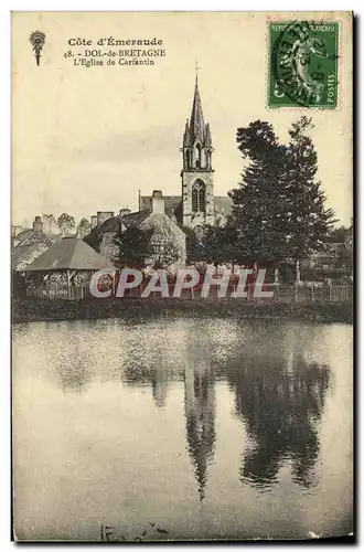 Cartes postales Dol de Bretagne L Eglise de Carfantin