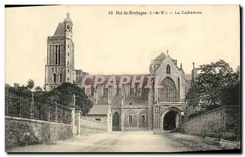 Cartes postales Dol de Bretagne La Cathedrale