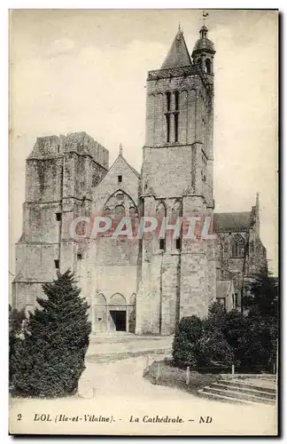 Cartes postales Dol La Cathedrale