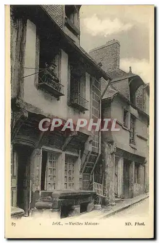 Cartes postales Dol Vieilles Maisons