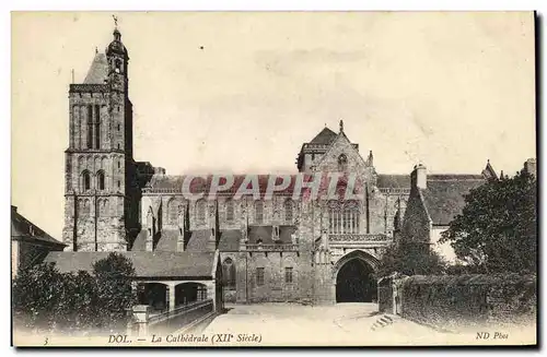 Cartes postales Dol La vcathedrale