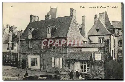 Cartes postales Dol Maison des Plaids