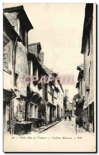 Cartes postales Dol Vieilles Maisons