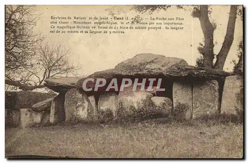 Ansichtskarte AK Esse La roche aux fees Monument megalithique