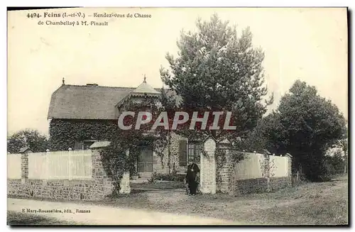 Cartes postales Feins Rendez Vous de Chasse de Chambellay a M Pinault