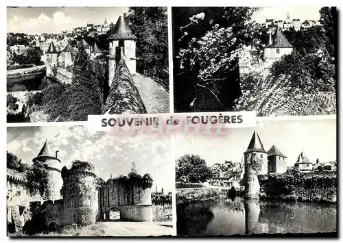 Cartes postales moderne Souvenir de Fougeres