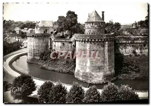 Cartes postales moderne Fougeres Le Chateau Feodal