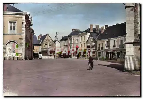 Cartes postales moderne La Guerche de Bretagne Place de l Eglise