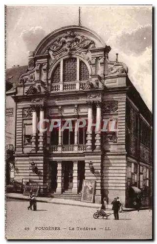 Cartes postales Fougeres Le Theatre