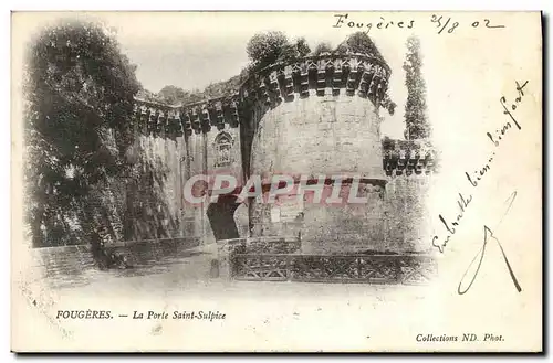 Cartes postales Fougeres La Porte Saint Sulpice