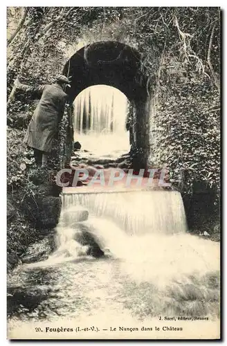 Cartes postales Fougeres Le Nancon dans le Chateau