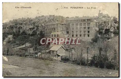 Cartes postales Fougeres Les Vaux