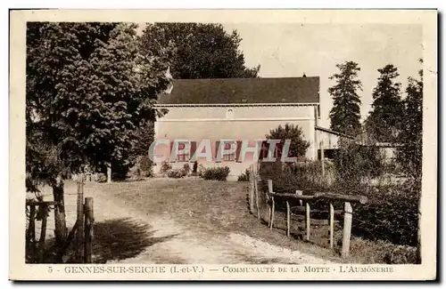 Cartes postales Gennes Sur Seiche Communaute de la Motte L Aumonerie