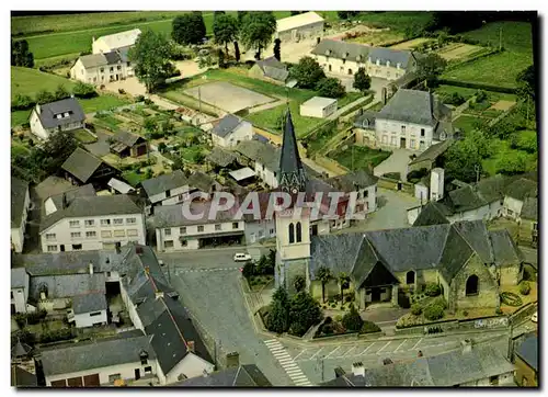 Cartes postales moderne Geveze L eglise et le centre de la ville