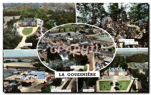 Cartes postales moderne La Gouesniere Chateau Vierge et grotte Quartier de la gare