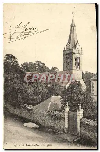 Cartes postales La Gouesniere L Eglise