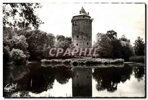 Moderne Karte Le Grand Fougeray La Tour Duguesclin et l Etang du Chateau