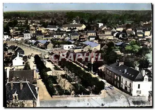 Cartes postales moderne La Guerche de Bretagne La Rue de Nantes et le jardin des Plantes