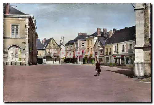 Cartes postales moderne La Guerche de Bretagne Place de L Eglise