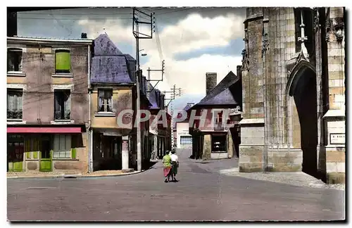 Cartes postales moderne La Guerche de Bretagne Rue de Cheval Blanc ses Vieux Porches