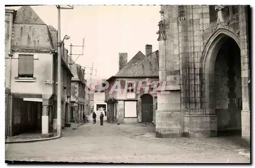 Cartes postales moderne La Guerche de Bretagne Rue du Cheval Blanc Les vieux Porches