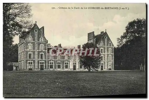 Ansichtskarte AK Chateau de la Foret de La Guerche de Bretagne