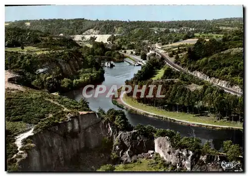 Moderne Karte Guichen Le Borl Vue aerienne