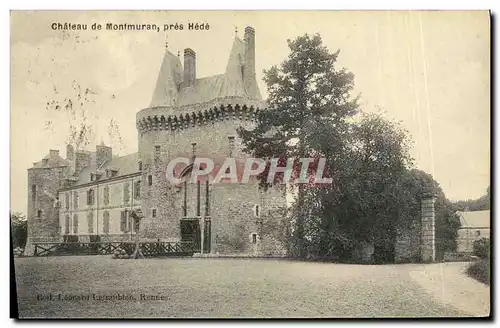 Cartes postales Les Iffs Chateau de Montmuran pres Hede