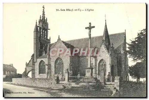 Cartes postales Les Iffs L Eglise