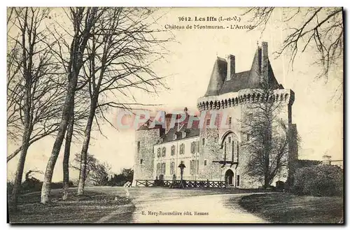 Cartes postales Les Ifs Le Chateau de Montmuran L arrivee