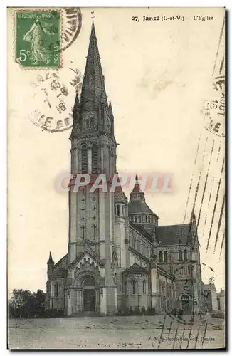 Cartes postales Janze L Eglise