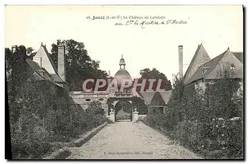 Ansichtskarte AK Janze Le Chateau de Latulaye