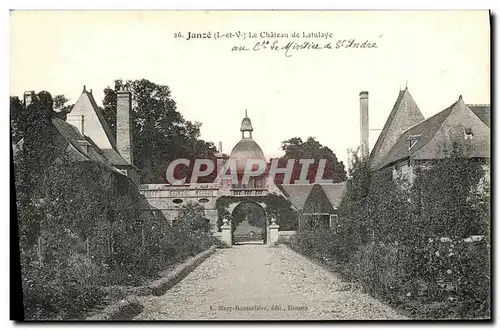 Cartes postales Janze Le Chateau de Latulaye