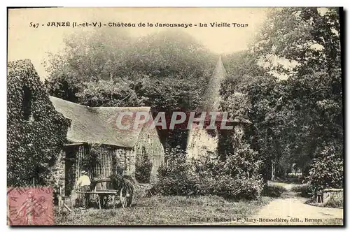 Cartes postales Janze Chateau de la Jaroussaye La vieille tour