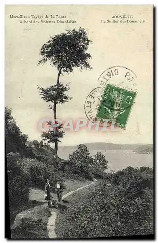 Cartes postales Jouvente Le sentier des douaniers