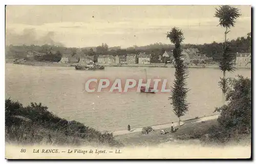 Cartes postales Liffre Le Village de Lyvet Bateau