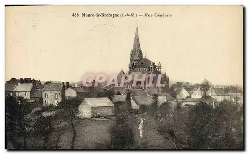 Cartes postales Maure de Bretagne Vue Generale