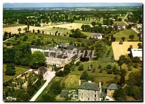 Cartes postales moderne Melesse La Maison de Retraite Vue aerienne