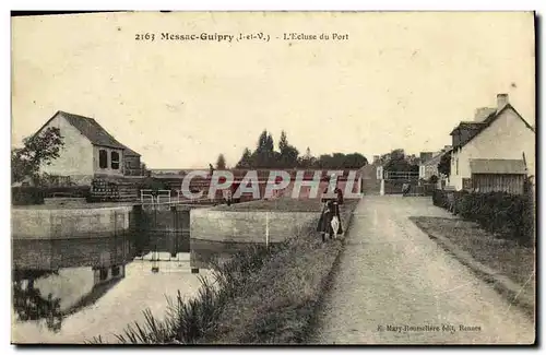 Cartes postales Messac Guipry L Ecluse du Port