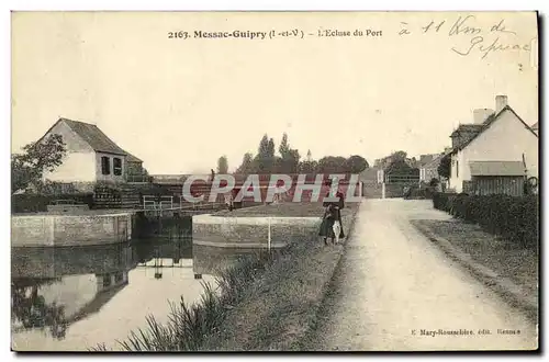 Cartes postales Messac Guipry L Ecluse du Port