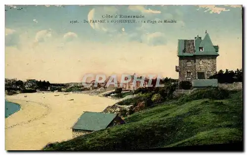 Cartes postales De Parame a Rotheneuf La plage de minihic