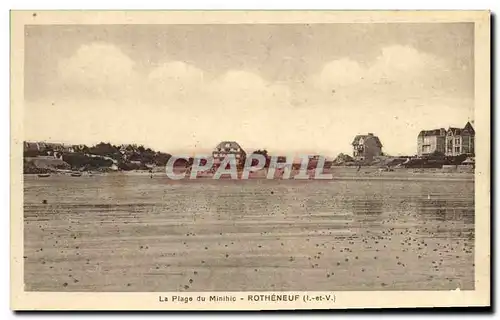 Cartes postales Rotheneuf Plage du Minihic