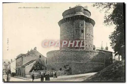 Cartes postales La Bretagne Montfort Sur Meu La Prison