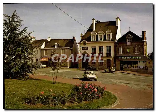 Cartes postales moderne Noyat sur Vilaine La mairie La place de l eglise