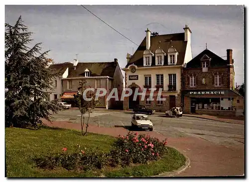 Cartes postales moderne Noyat sur Vilaine La mairie La place de l eglise